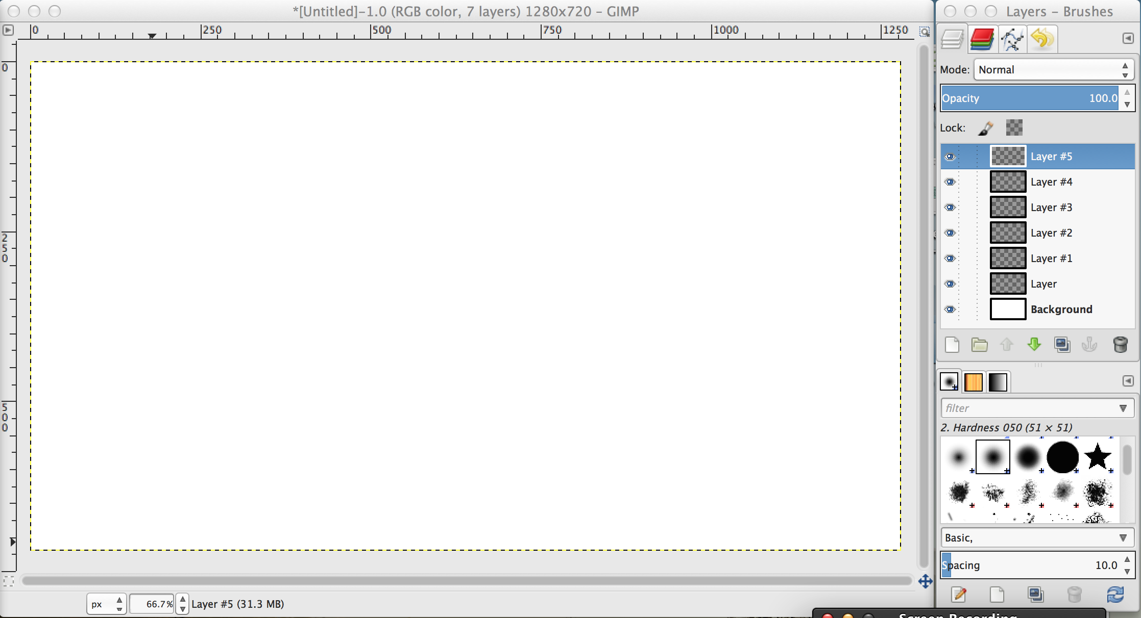 GIMP screenshot