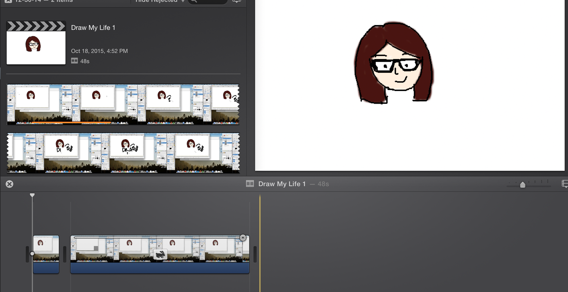 Video editor screenshot